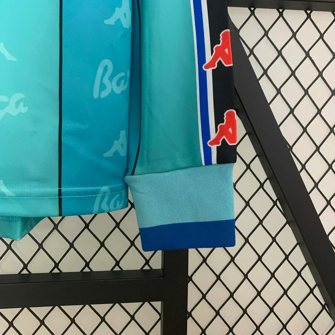 1995-1997 Retro Barcelona Visitante Manga Larga