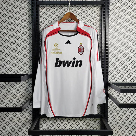 2006/2007 Retro AC Milan Visitante Manga Larga