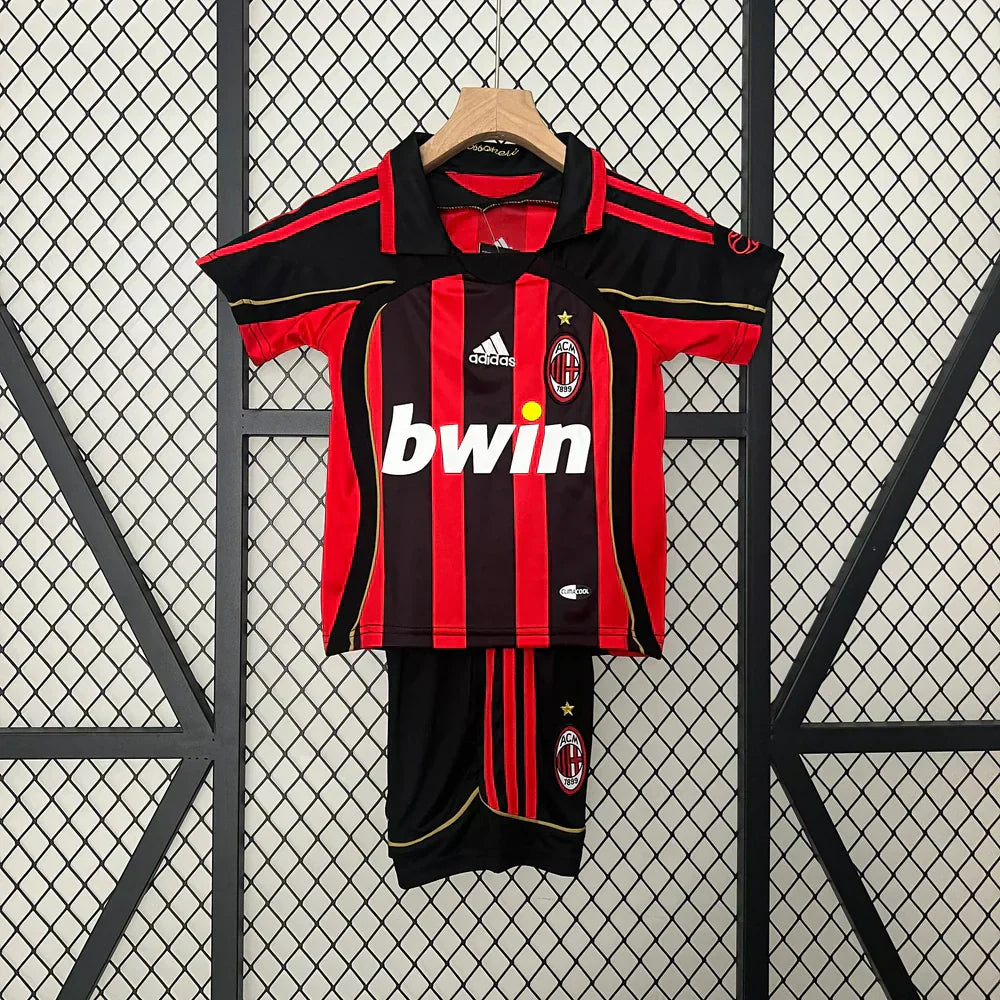 AC Milan Retro 2006/2007 Local Talla Niño