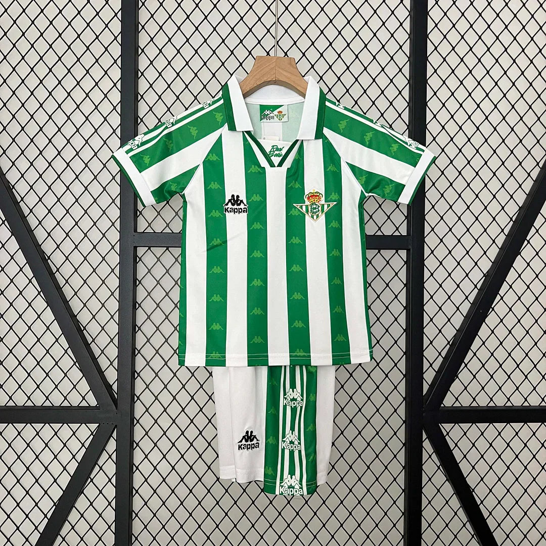 1995/1997 Retro Real Betis Local Kit Talla Niño