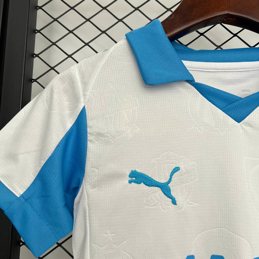 2025/2026 Olympique de Marseille Local Kit Talla Niño
