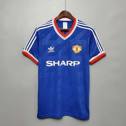 1986/1988 Retro Manchester United Alternativa Visitante