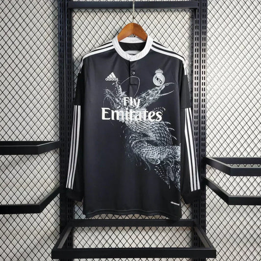 Real Madrid Retro 2014-2015 Alternativa Kit Manga Larga