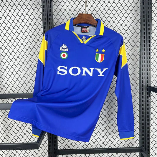 1995-1996 Retro Juventus Visitante Manga Larga