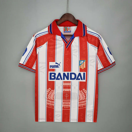 1996-1997 Retro Atletico Madrid Local