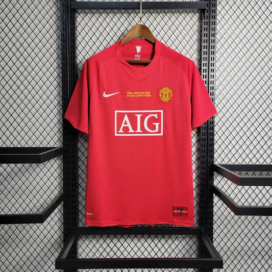 2007/2008 Retro Manchester United Local Champions League Kit