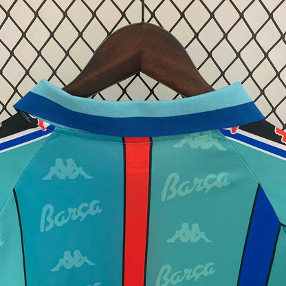 1995-1997 Retro Barcelona Visitante Manga Larga