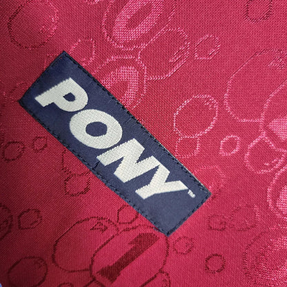 1995-1997 Retro West Ham United Local Manga Larga