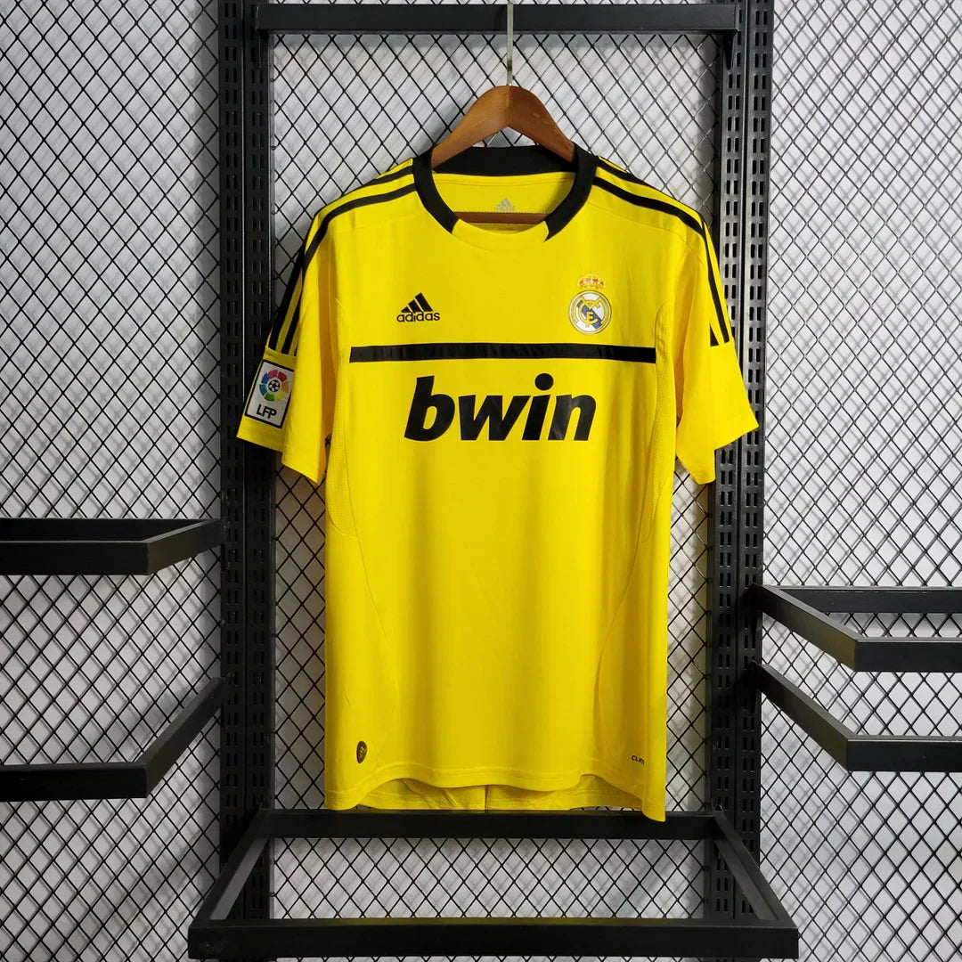 2011/2012 Retro Real Madrid Yellow Goalkeeper Kit