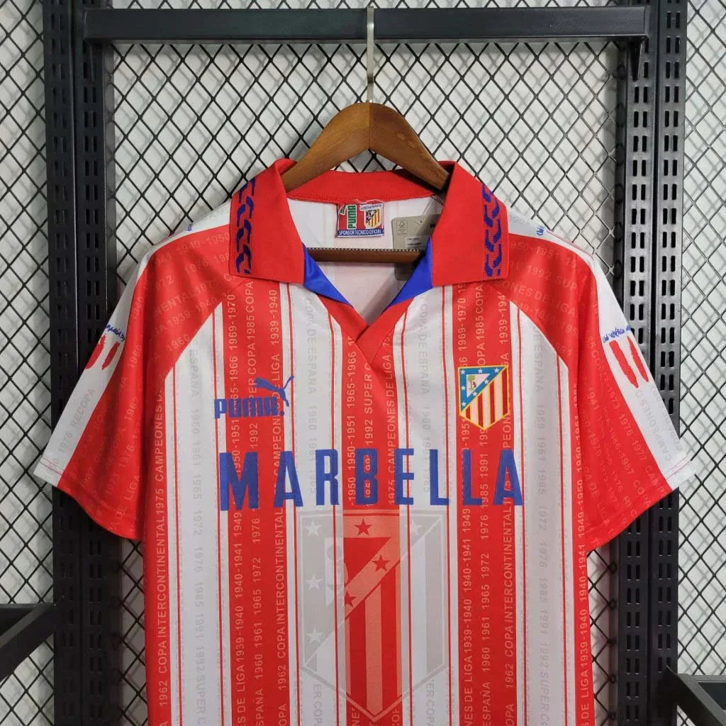 1994-1995 Retro Atletico Madrid Local