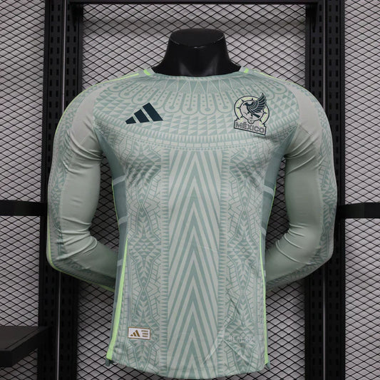 Mexico 2024/2025 Visitante Kit Manga Larga