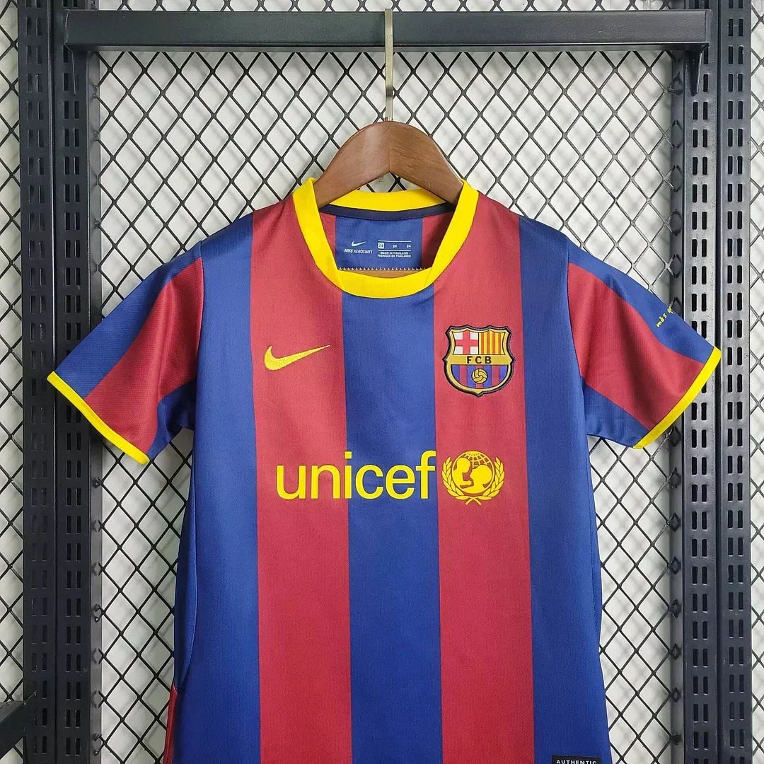 2010/2011 Retro Barcelona Local Talla Niño