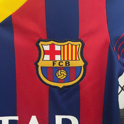 2013/2014 Retro Barcelona Local Kit Talla Niño