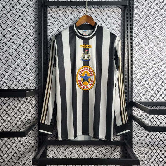 1995-1997 Retro Newcastle United Local Manga Larga