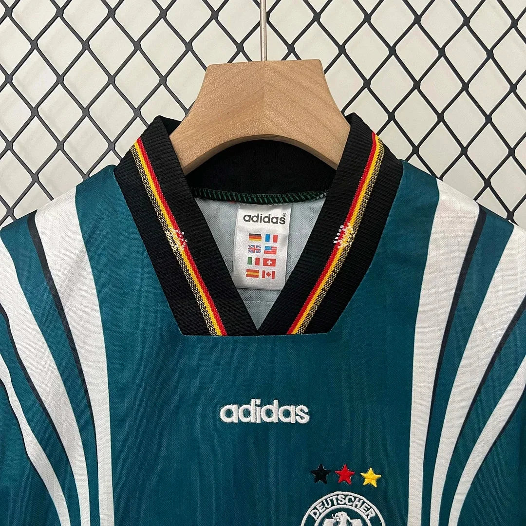 1996 Retro Germany Visitante Talla Niño