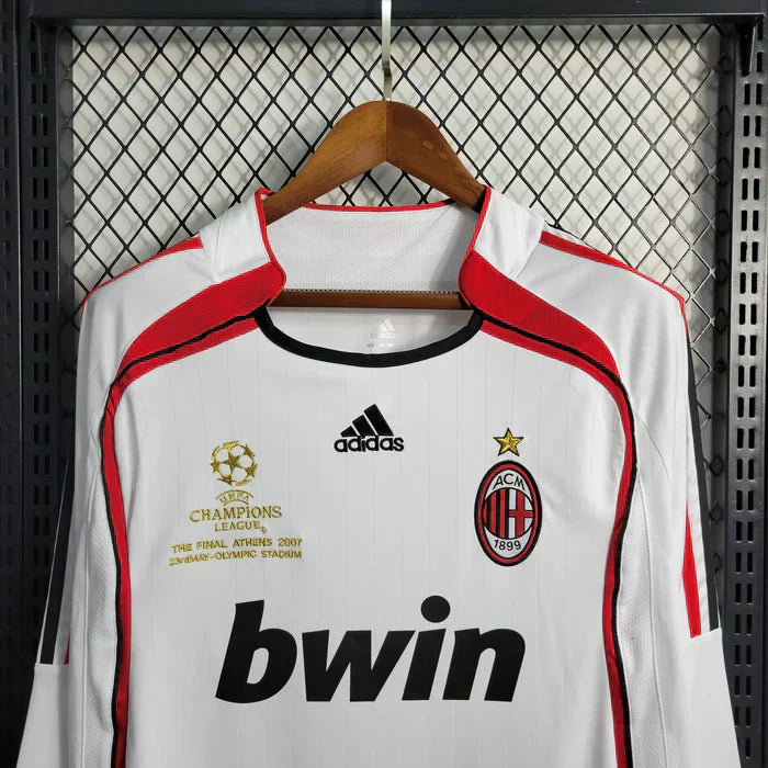 2006/2007 Retro AC Milan Visitante Manga Larga