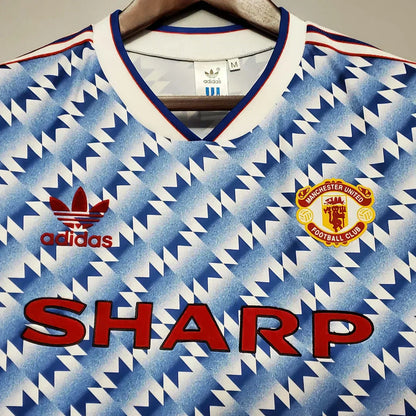 1990/1992 Retro Manchester United Visitante