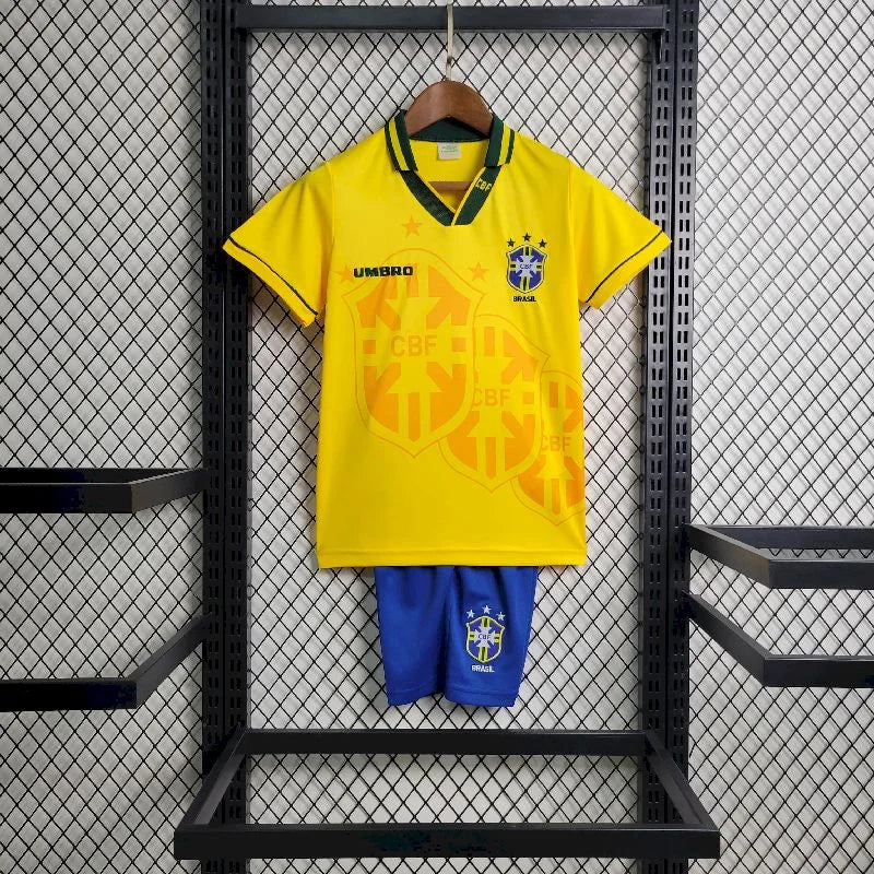 1994 Retro Brasil Local Talla Niño