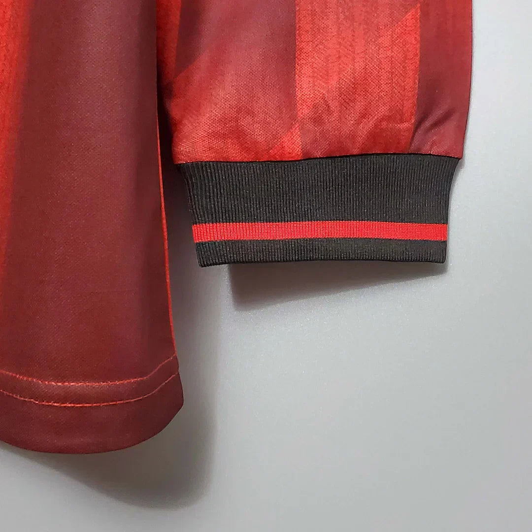 1996/1998 Retro Manchester United Local Manga Larga