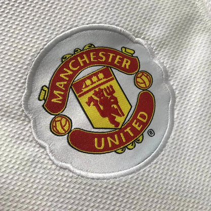 2008/2009 Retro Manchester United Visitante Manga Larga