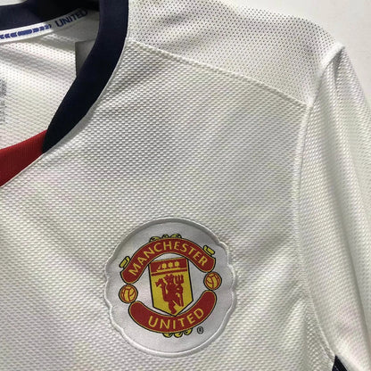 2008/2009 Retro Manchester United Visitante Manga Larga
